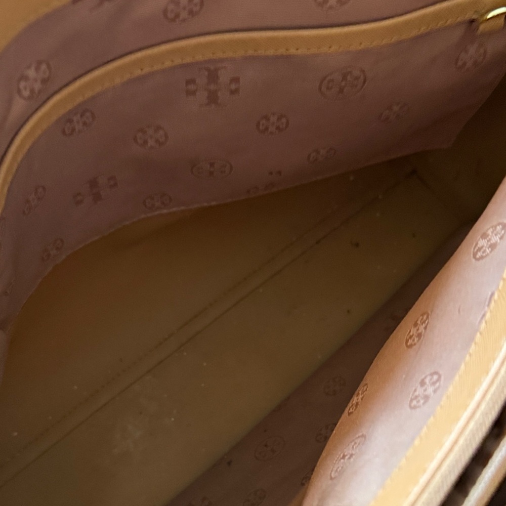 Tory Burch Camel Leather Tote - Picture 13 of 13